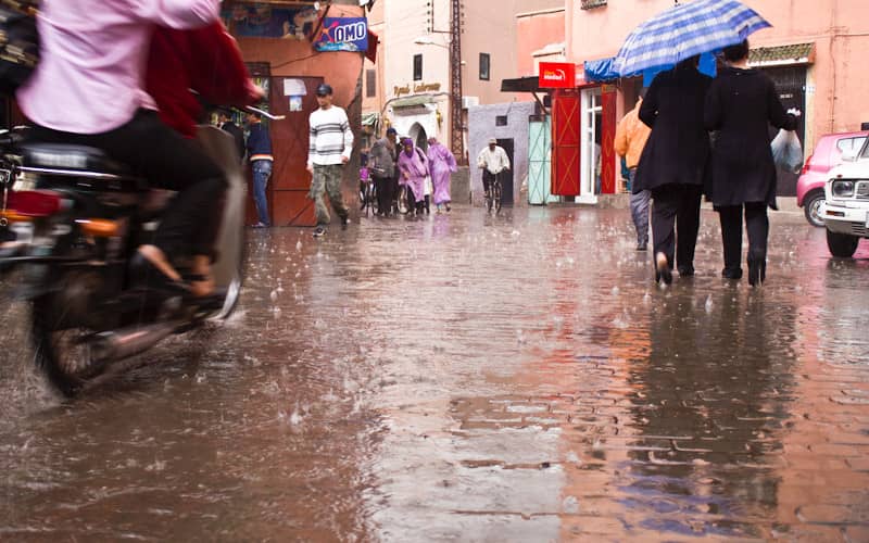 Maroc Météo. Chutes de neiges et fortes pluies de mardi à jeudi dans plusieurs provinces